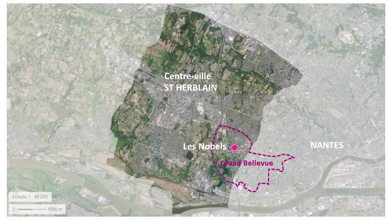 Requalification et résidentialisation des logements « Les Nobels » à SaintHerblain AMOFI